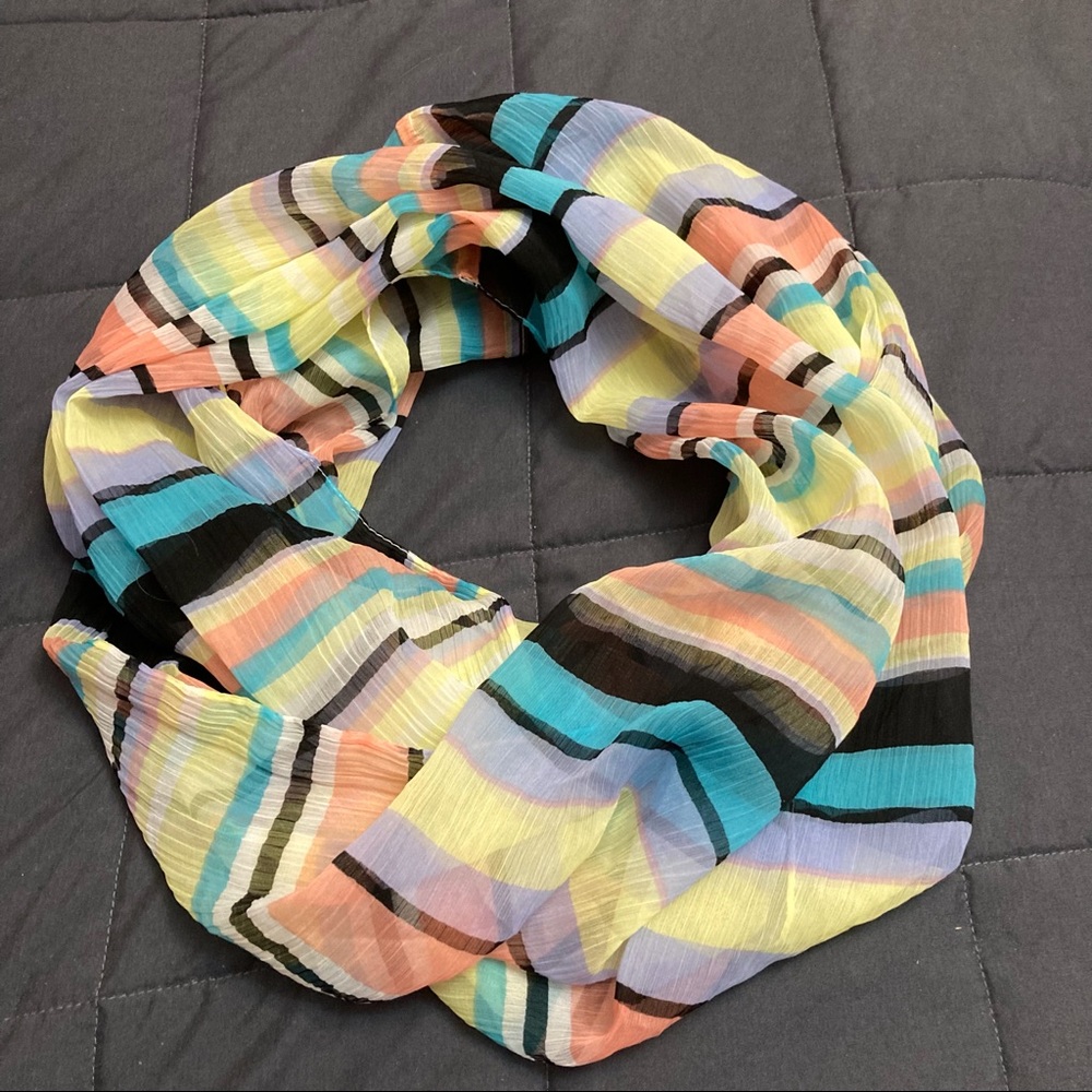 Lightweight Sheer Infinity Scarf